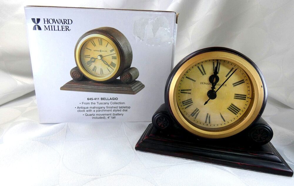 VTG Howard Miller Bellagio Clock — Model Number 645-411 New in Box